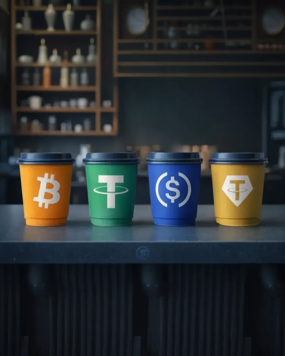 Editorial visual for blockchain coverage